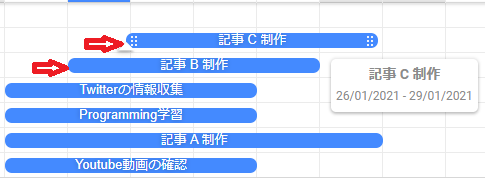 Trello-ガントチャート-やり方